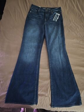 Old Navy Dark Blue Flare-Leg Jeans